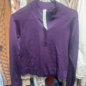 Lululemon Athletica Purple Long Sleeve Top, Sz. 6